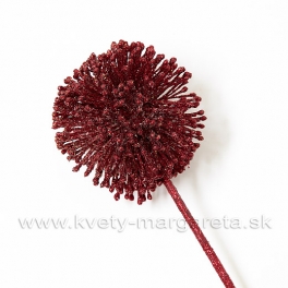 AKCIA - ZĽAVA -50% Allium vianočné červené glitter AKCIA - ZĽAVA -50% Allium vianočné červené glitter
