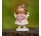 Dievčatko s čelenkou a hviezdou rúžové 7cm