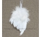 Anjelské krídlo biele záves 25cm