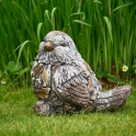 Vtáčik Vrabček do záhrady dekoratívny 33cm