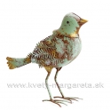 Vtáčik na kľúčik Steampunk medenková patina 25cm