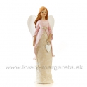 Anjel Sandra v tunike rúžovo-krémový 35cm