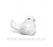 Vtáčik porcelánový biely 7x6cm