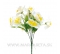 Kytica Narcisov x10 kvetov bielo-žltá