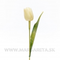 Tulipán plastový vanilkový 50cm