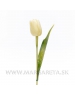 Tulipán plastový broskyňový 50cm