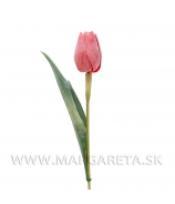 Tulipán plastový červený 50cm