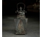 Lampáš kryštál 57cm Antická medenka