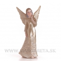 Anjel Zlaté šaty s ornamentom 9cm