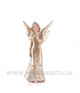Anjel Zlaté šaty s ornamentom 9cm