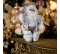 Santa Claus - sediaci Mikuláš - hrací 36cm
