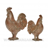 Koh&uacute;t + sliepka Retro patina 23cm - Green Gold p&aacute;r