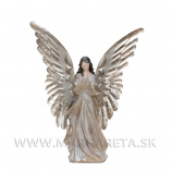 Anjel Spiritual romantika 35cm Brown-Metalic