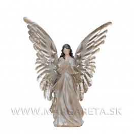 Anjel Spiritual romantika 35cm Brown-Metalic