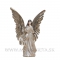Anjel Spiritual romantika 35cm Brown-Metalic