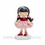 Dievčatko Sumiko Anekke 12cm Red-Pink