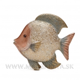 Ryba Odyseus Discus 22cm Gold-White