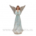Anjel Modlitba 29cm Grey-Gold