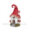 Domček muchotrávka 20cm Red-White