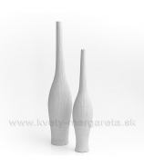 Keramika Letokruhy Píšťala 40cm biela
