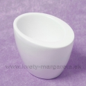 Porcelánová nádoba Elipsa zrezaná 16cm-zľava 30%