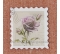 Magnet poštová známka LOVE Ruže 5cm